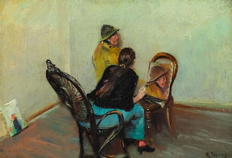 Oda dipinge Niels Gaihede